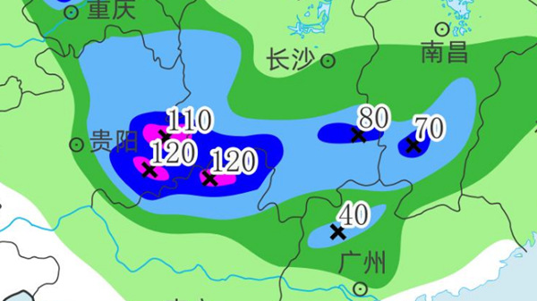 局地暴雨大暴雨！南方降雨增强