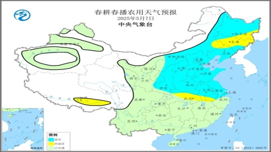 未来一周江淮江汉等地有较强降水 春播短暂受阻